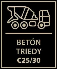 betón triedy C25/30
