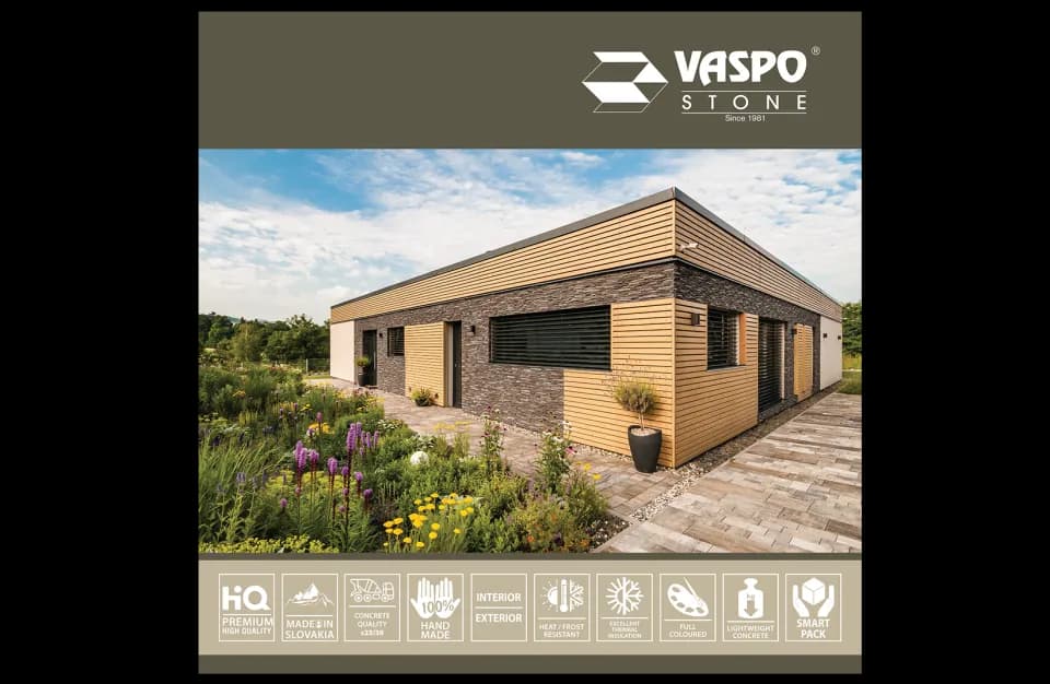 Leták VASPO STONE 2025