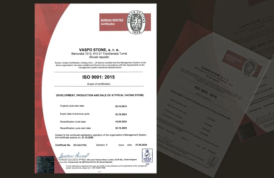 CERTIFIKÁT ISO