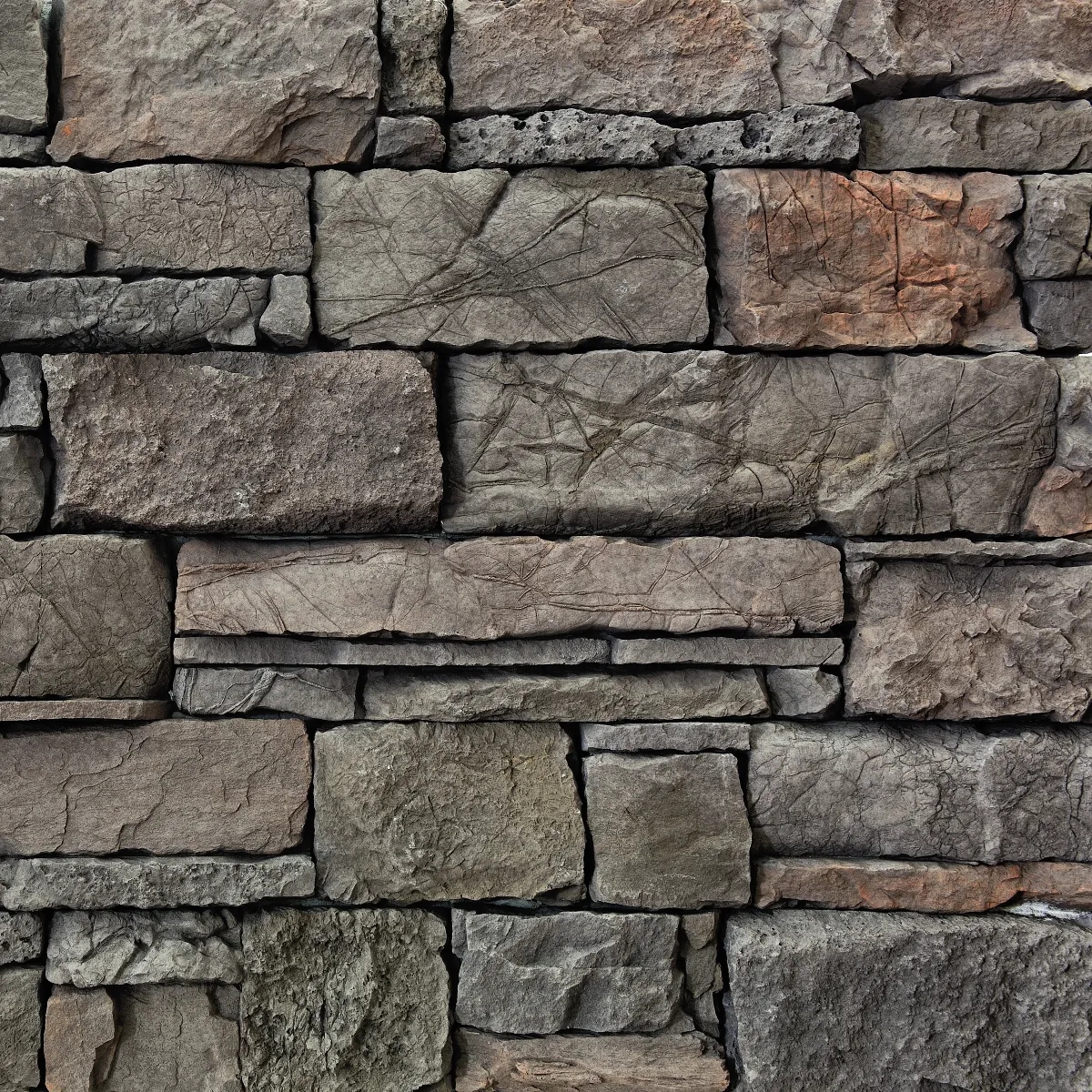 Kameň zrubový hnedý