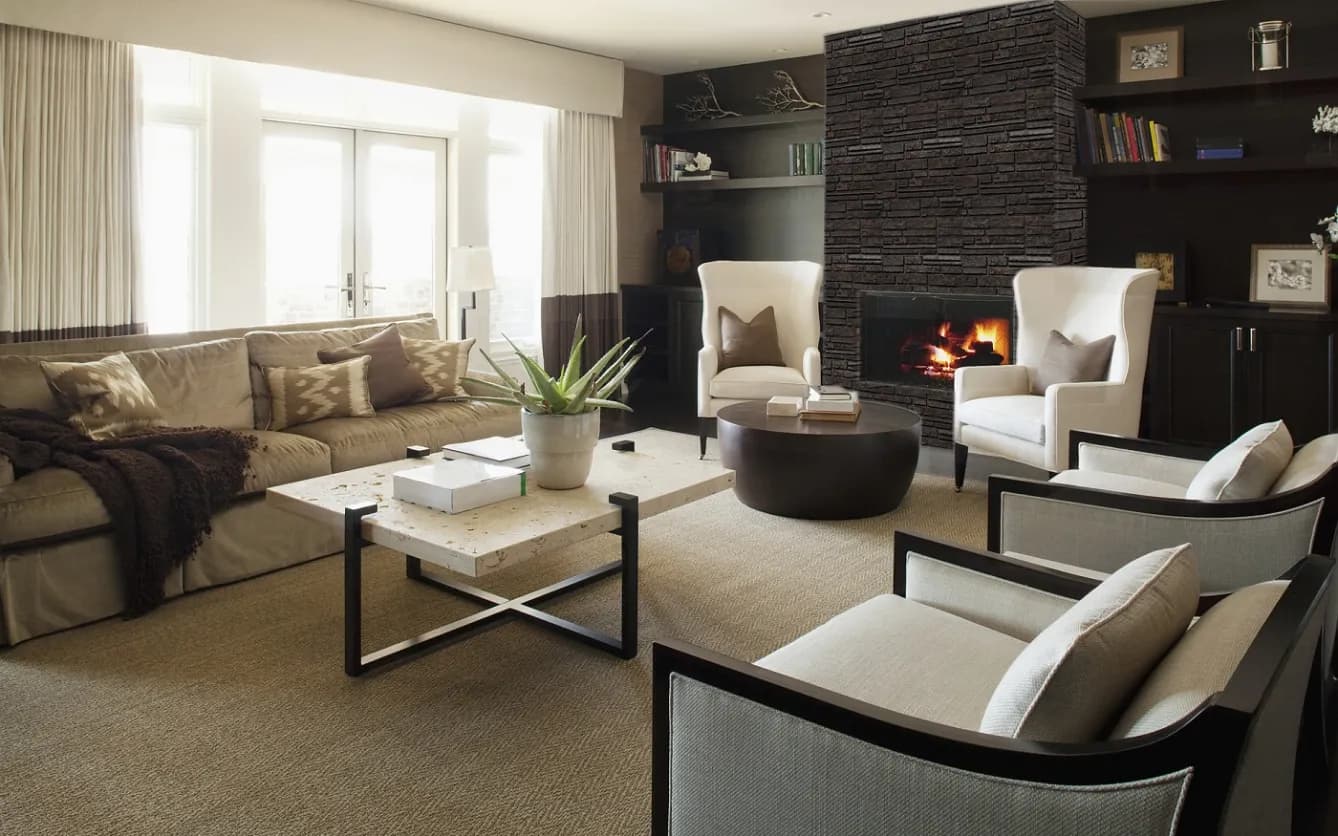 Travertín Karpaty šedý