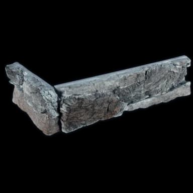 Skala zvrásnená antracit - krajovka