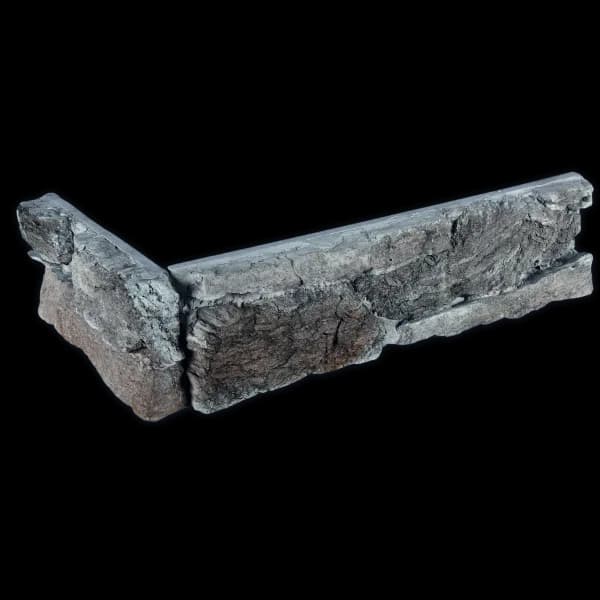 Skala zvrásnená antracit - krajovka